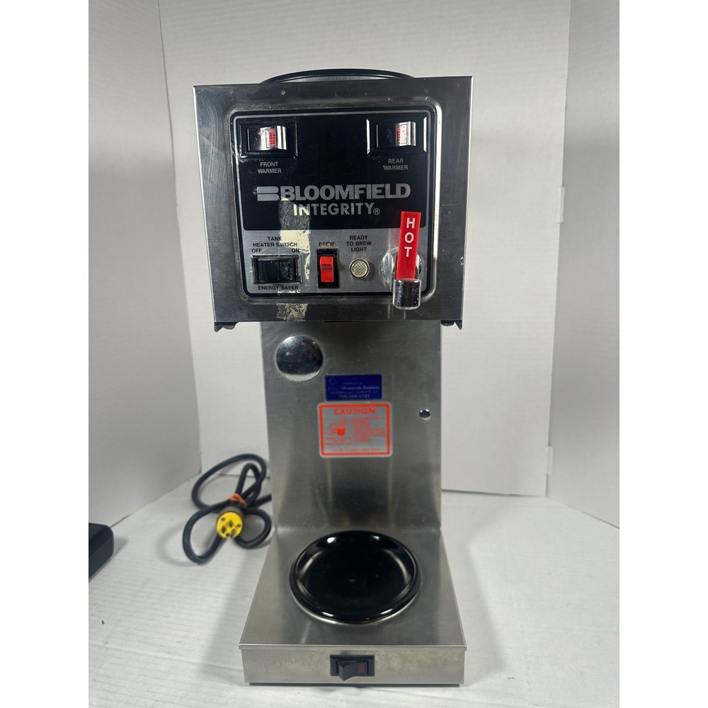 Bloomfield‎ Integrity 8710 Commercial Coffee Maker 3 Burner Stainless Steel 120V
